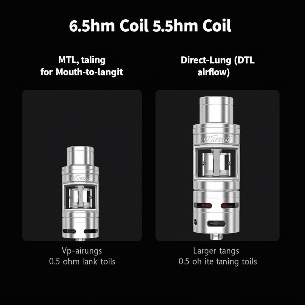 Coil 0.5 ohm vape MTL và DTL