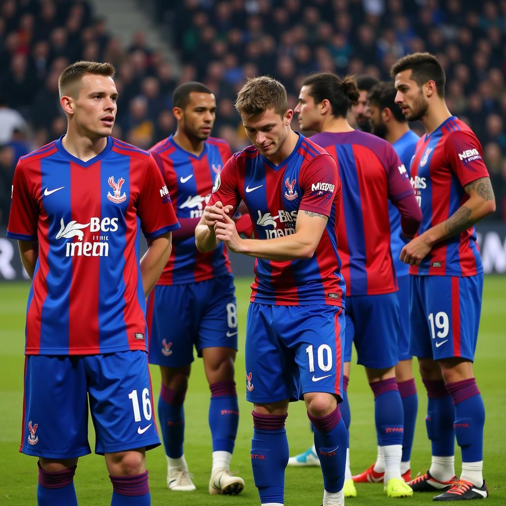 Crystal Palace sẵn sàng đối đầu Manchester United