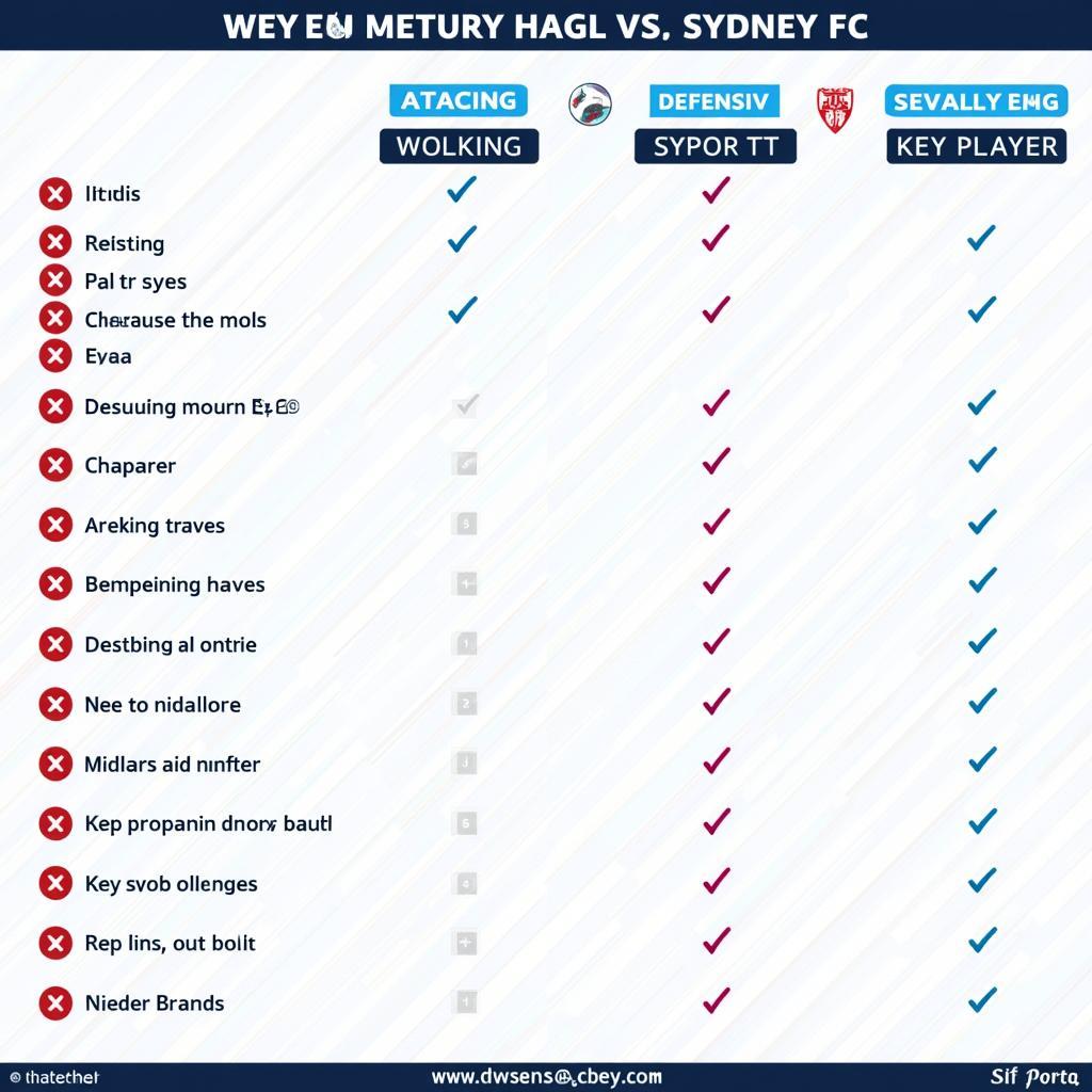 Điểm mạnh điểm yếu HAGL Sydney FC