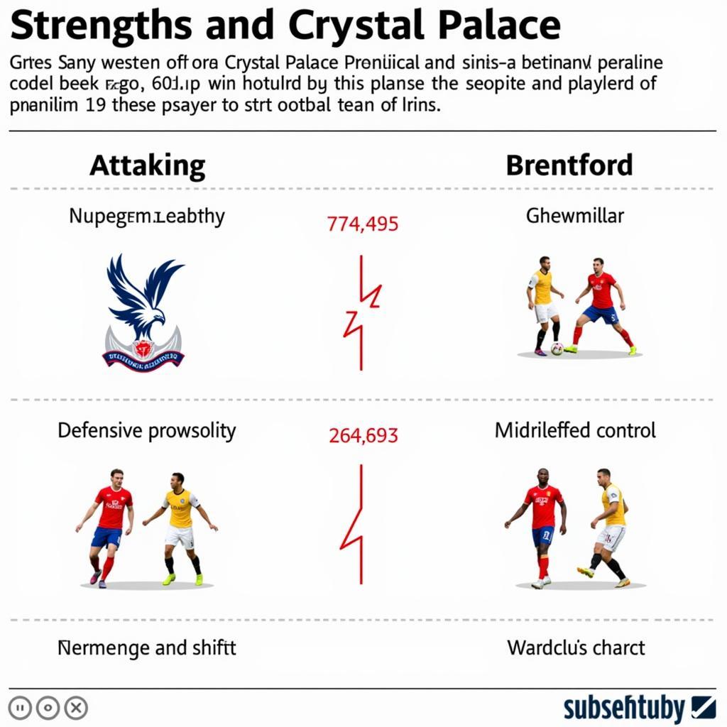 Điểm mạnh yếu Crystal Palace và Brentford