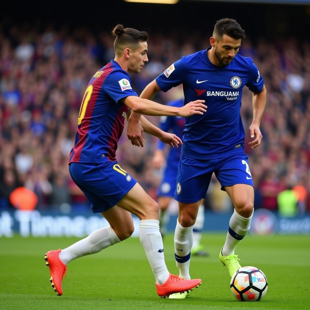 Diễn Biến Trận Đấu Barca Chelsea 2019