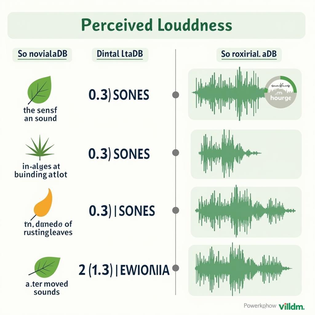 Độ ồn 0.3 sone vs dB: So sánh trực quan