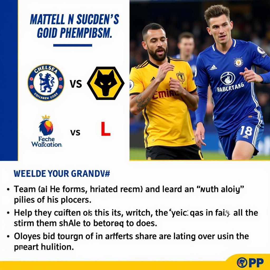 Dự đoán kết quả trận đấu Chelsea vs Wolverhampton