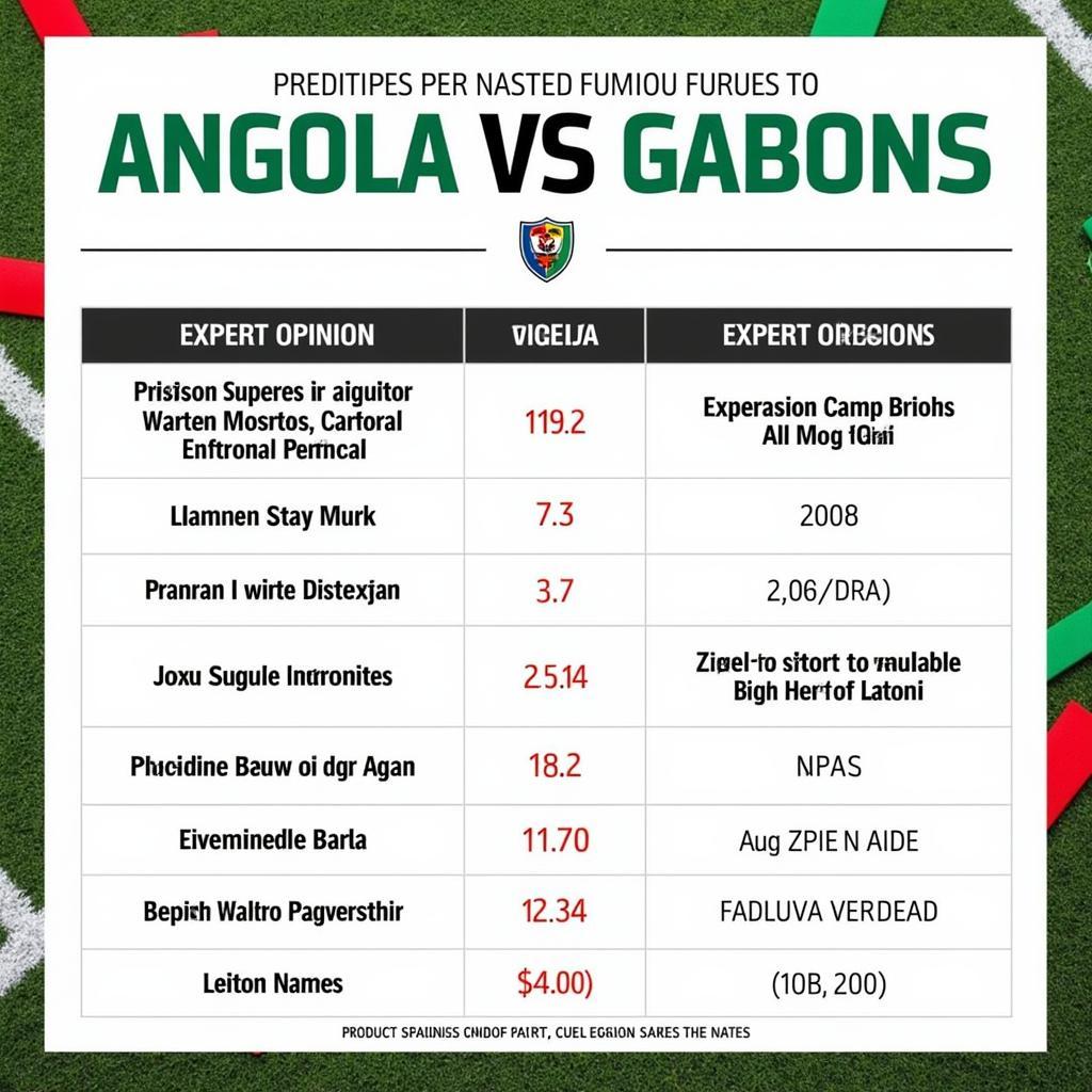 Dự đoán kết quả trận đấu Angola vs Gabon