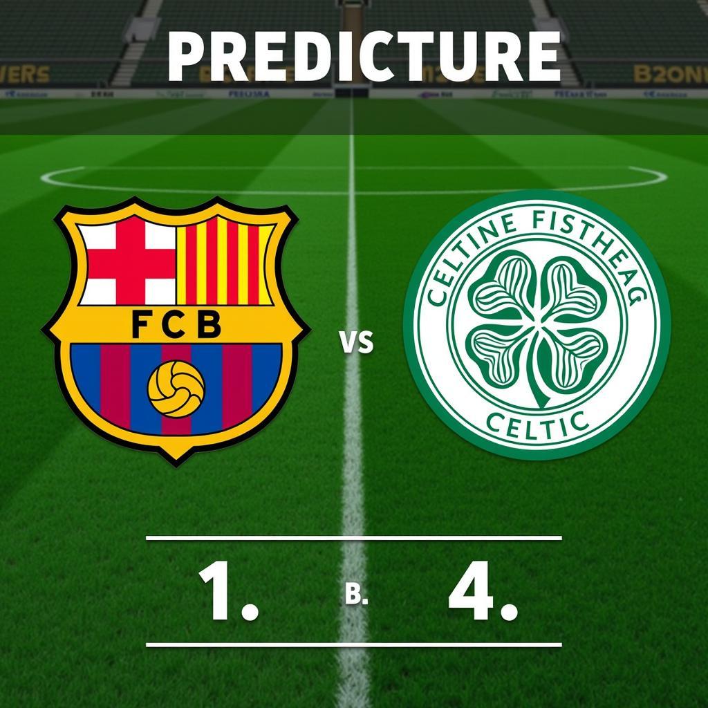 Dự đoán kết quả trận đấu Barcelona vs Celtic