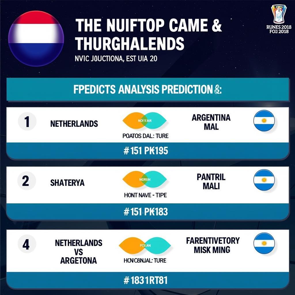 Dự đoán kết quả Hà Lan vs Argentina