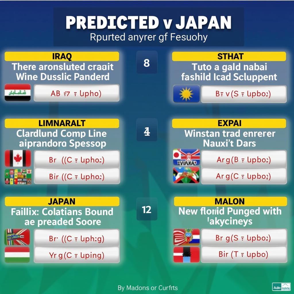 Dự đoán kết quả Iraq vs Nhật Bản