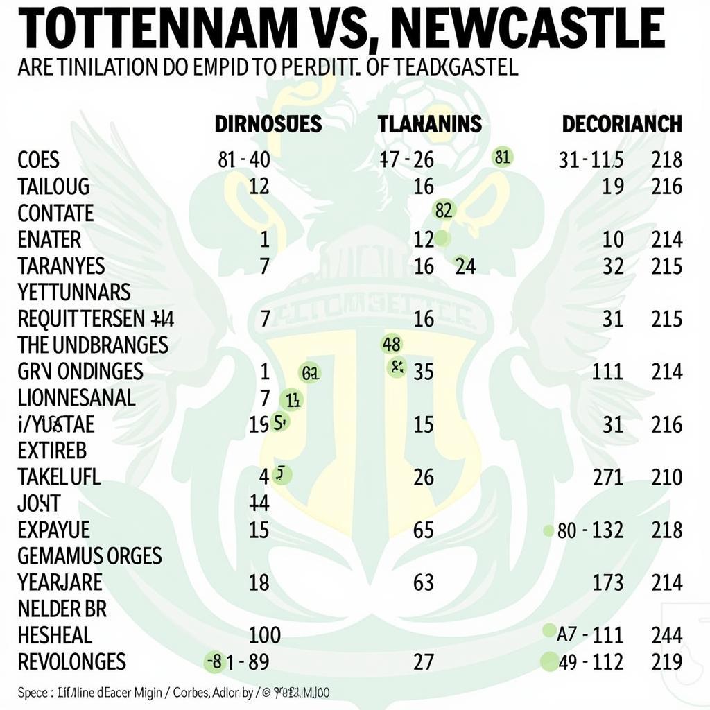 Dự đoán kết quả trận đấu giữa Tottenham và Newcastle