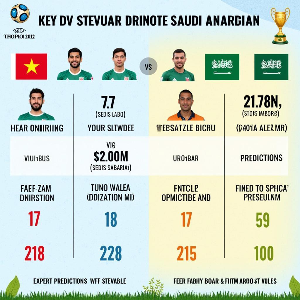 Dự đoán kết quả trận đấu Việt Nam vs Saudi Arabia