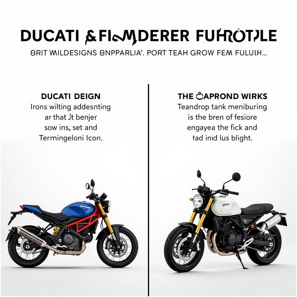 So sánh thiết kế Ducati Scrambler Full Throttle và Icon