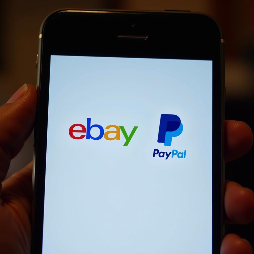 eBay và PayPal trên điện thoại