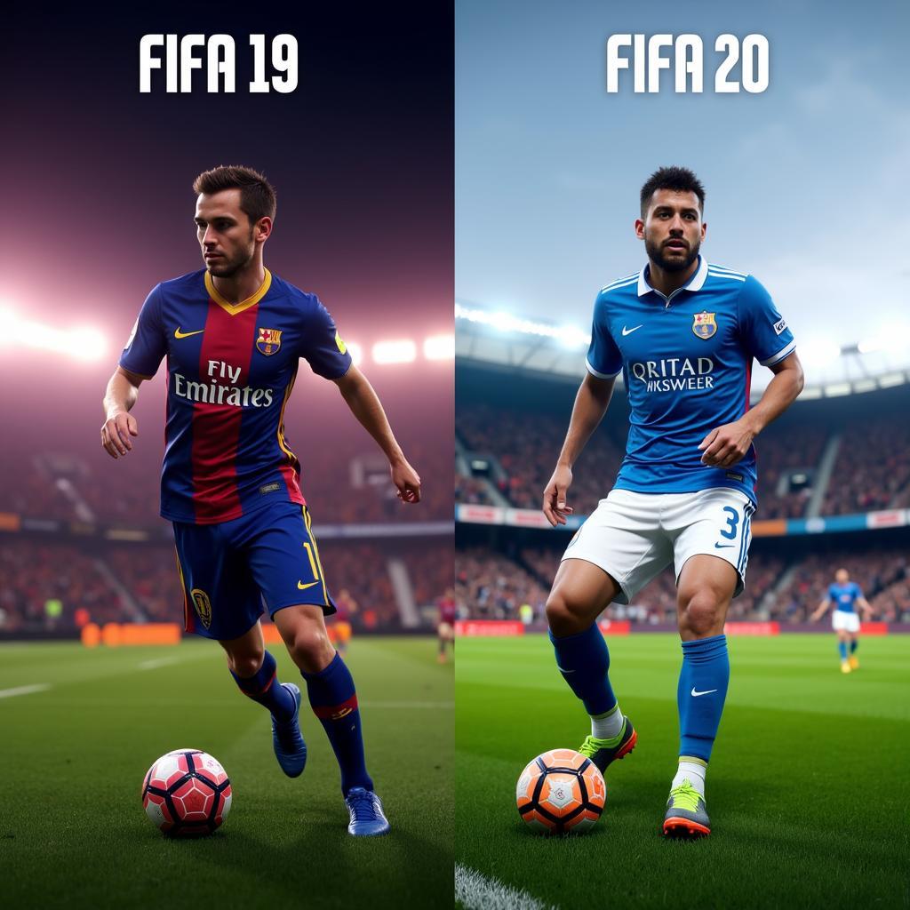 So sánh đồ họa giữa FIFA 20 và FIFA 19