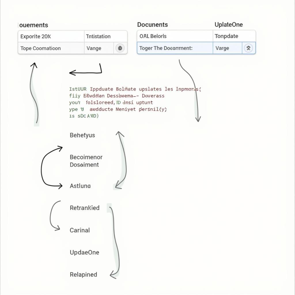 Minh họa FindOneAndUpdate trong MongoDB