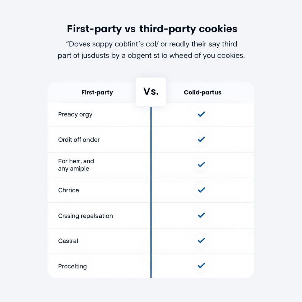 First Party vs Third Party Cookie So Sánh