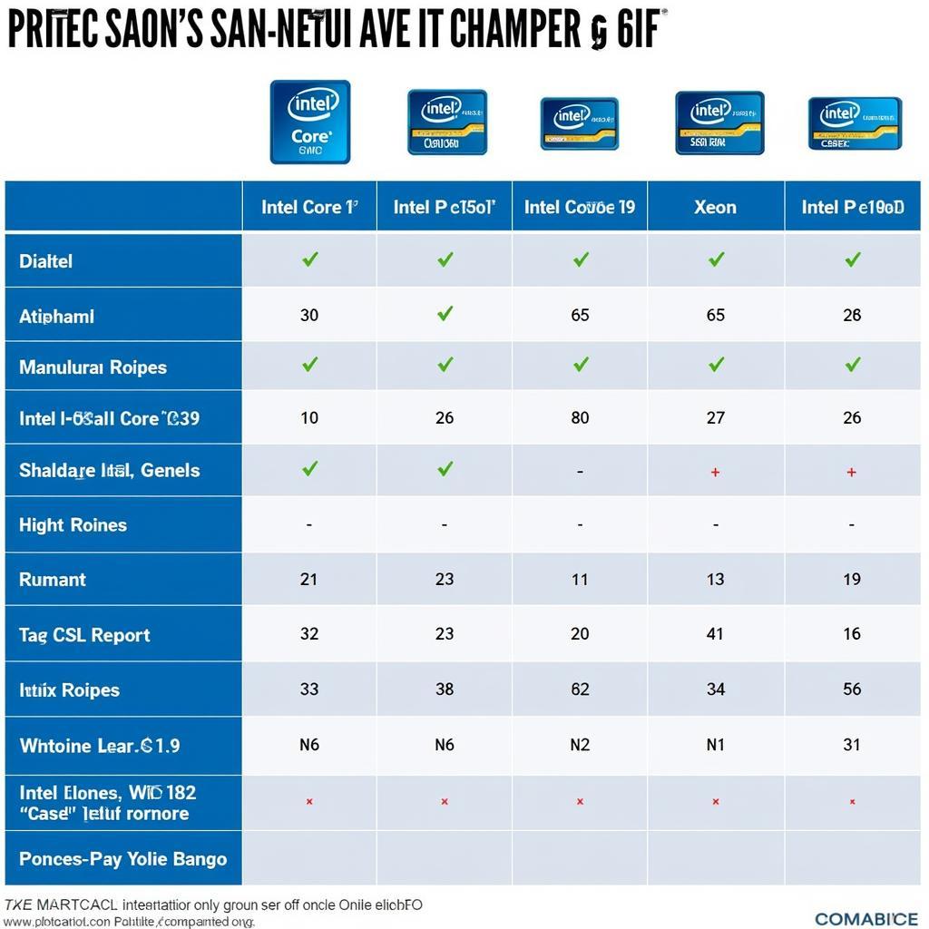 So sánh giá thành giữa Intel Core i9 và Xeon