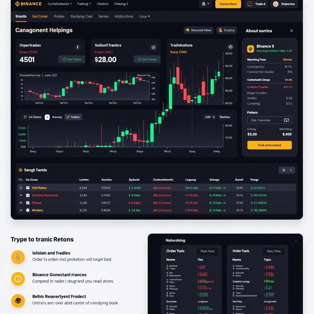 Giao dịch tiền điện tử trên sàn Binance