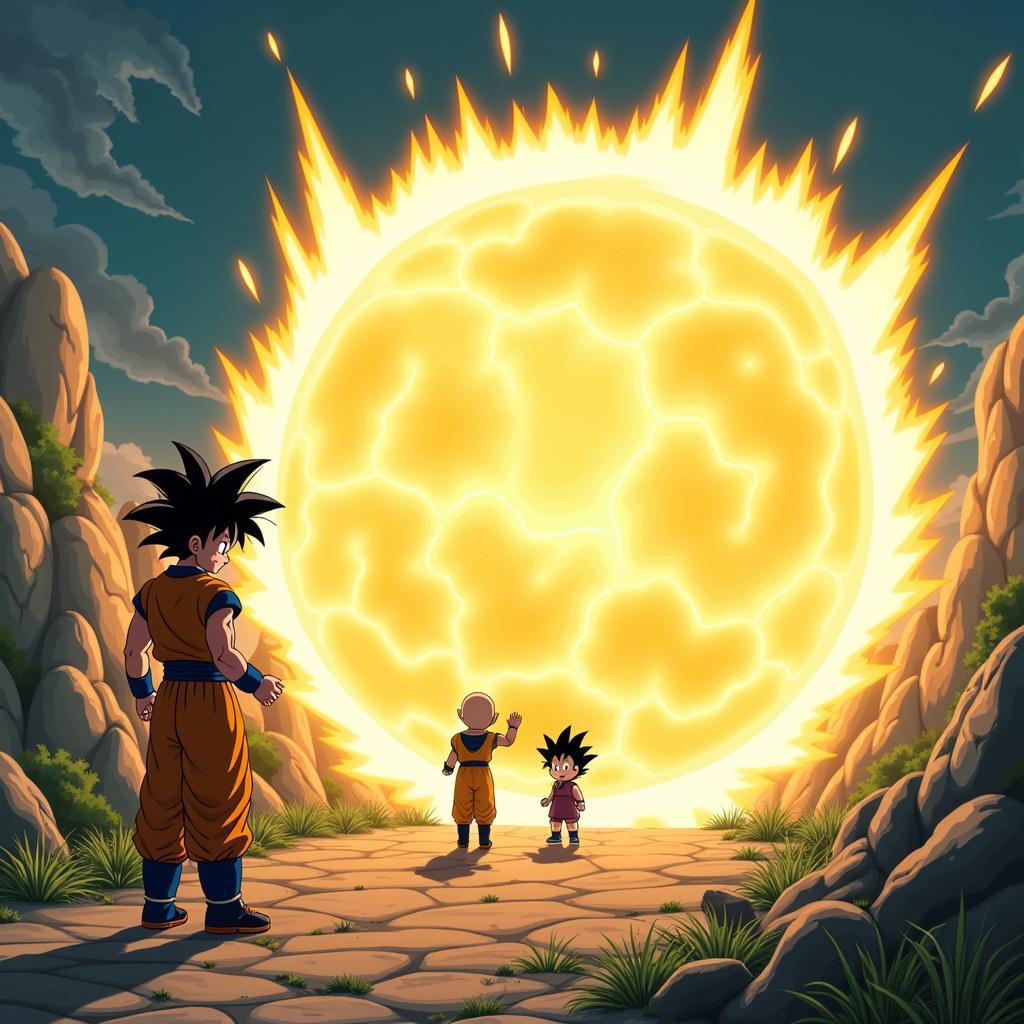 Goku Genki Dama Tiêu Diệt Baby