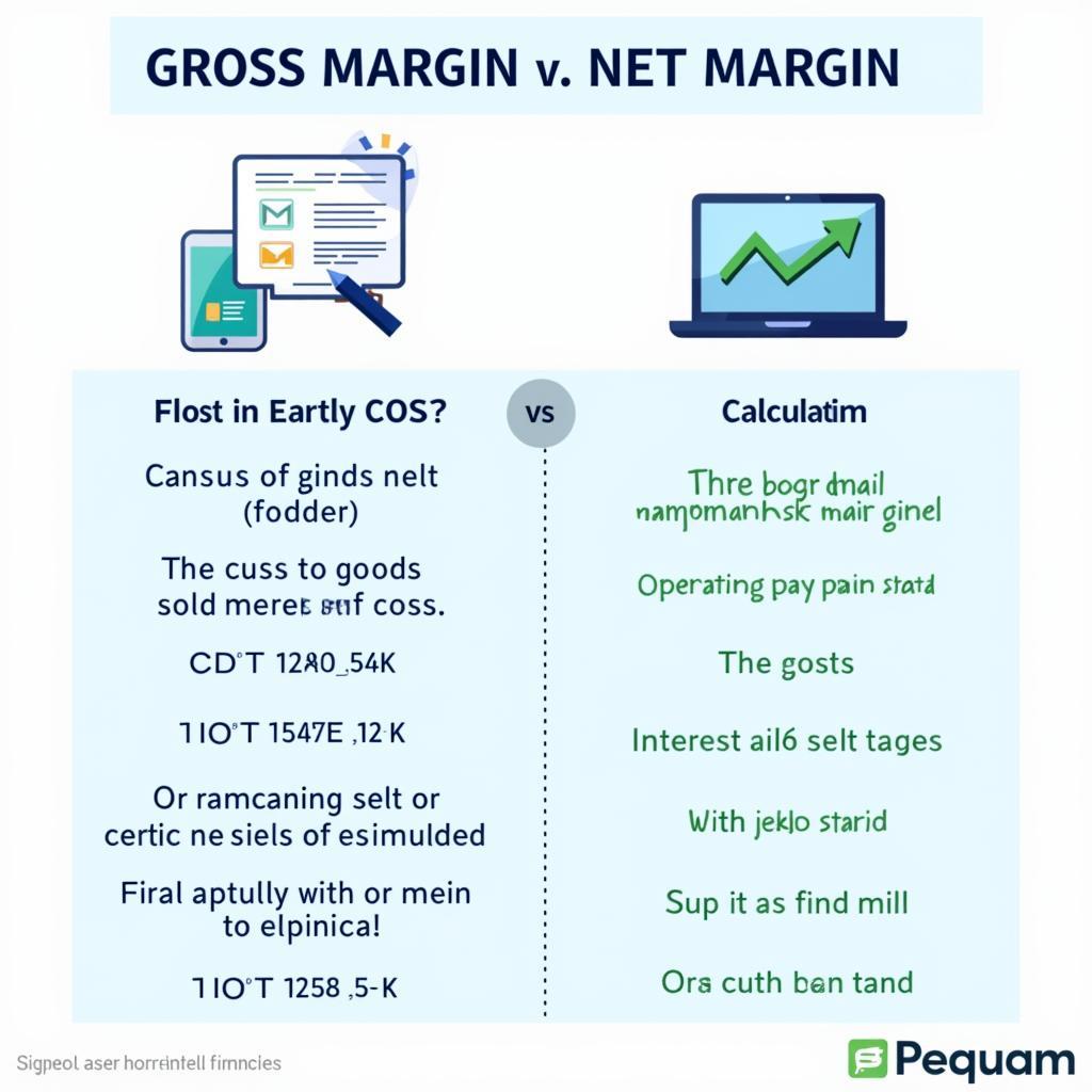 So sánh Gross Margin và Net Margin