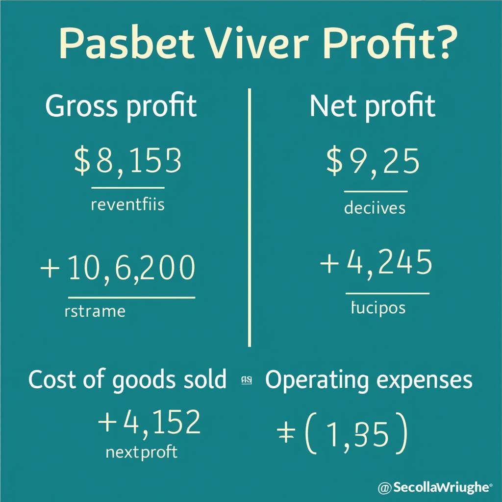 So sánh Gross Profit và Net Profit