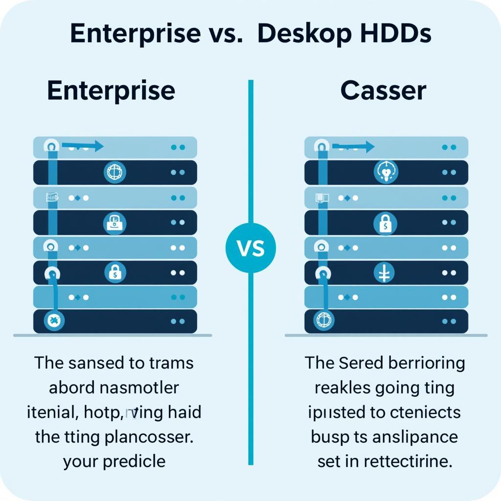 So sánh Độ Ổn Định HDD Enterprise và Desktop