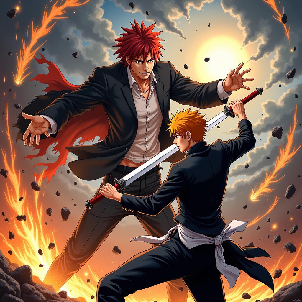 Trận chiến định mệnh giữa Ichigo Kurosaki và Aizen Sosuke trong Bleach