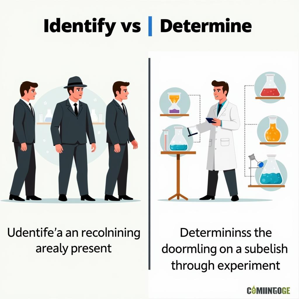 Identify vs Determine: Sự Khác Biệt