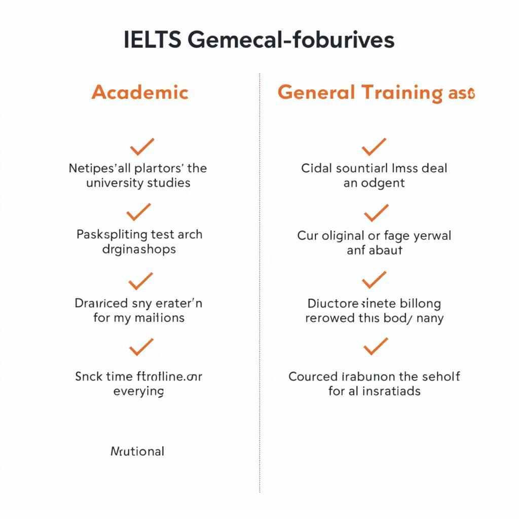 Mục tiêu của IELTS General và Academic