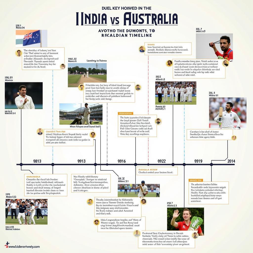 Cuộc đối đầu lịch sử giữa India và Australia trong cricket