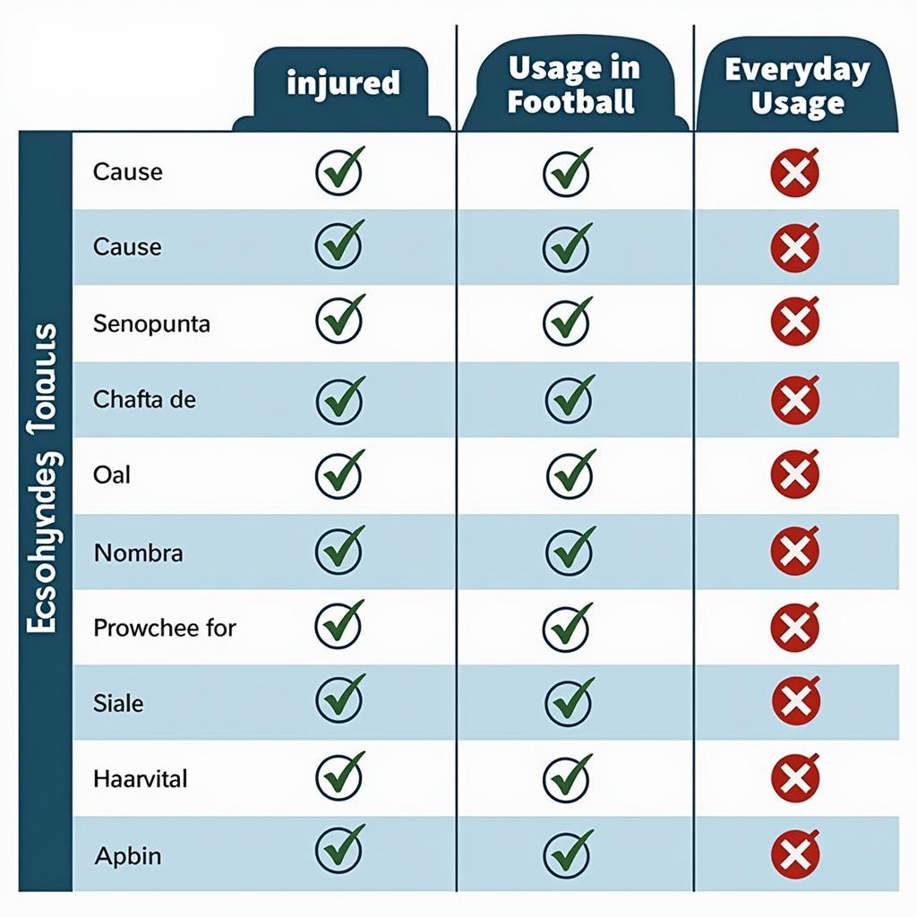 Injured vs Wounded Comparison Chart