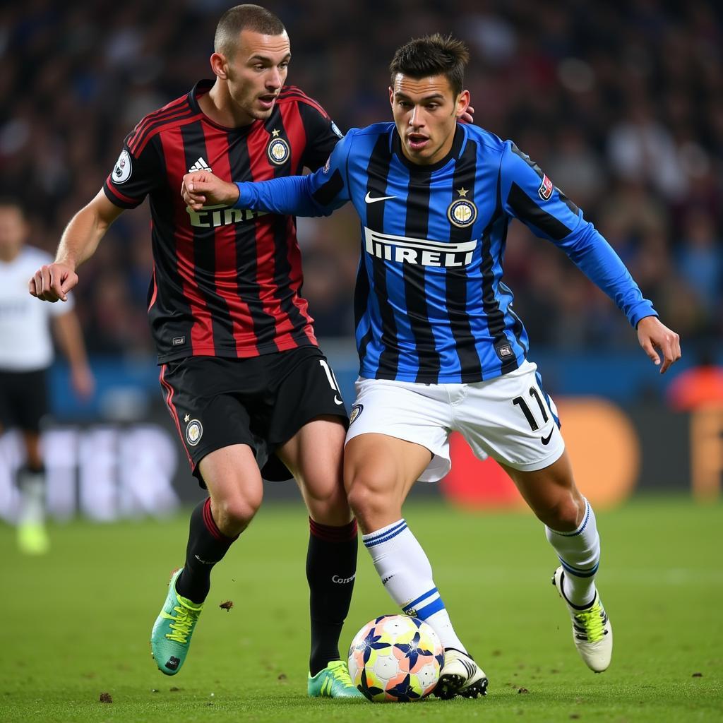 Inter Milan tấn công dồn dập