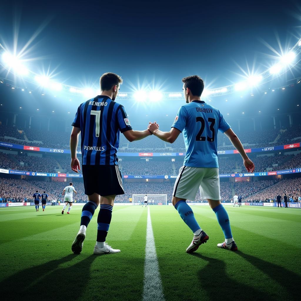 Trận đấu đỉnh cao giữa Inter Milan và Man City tại chung kết Champions League