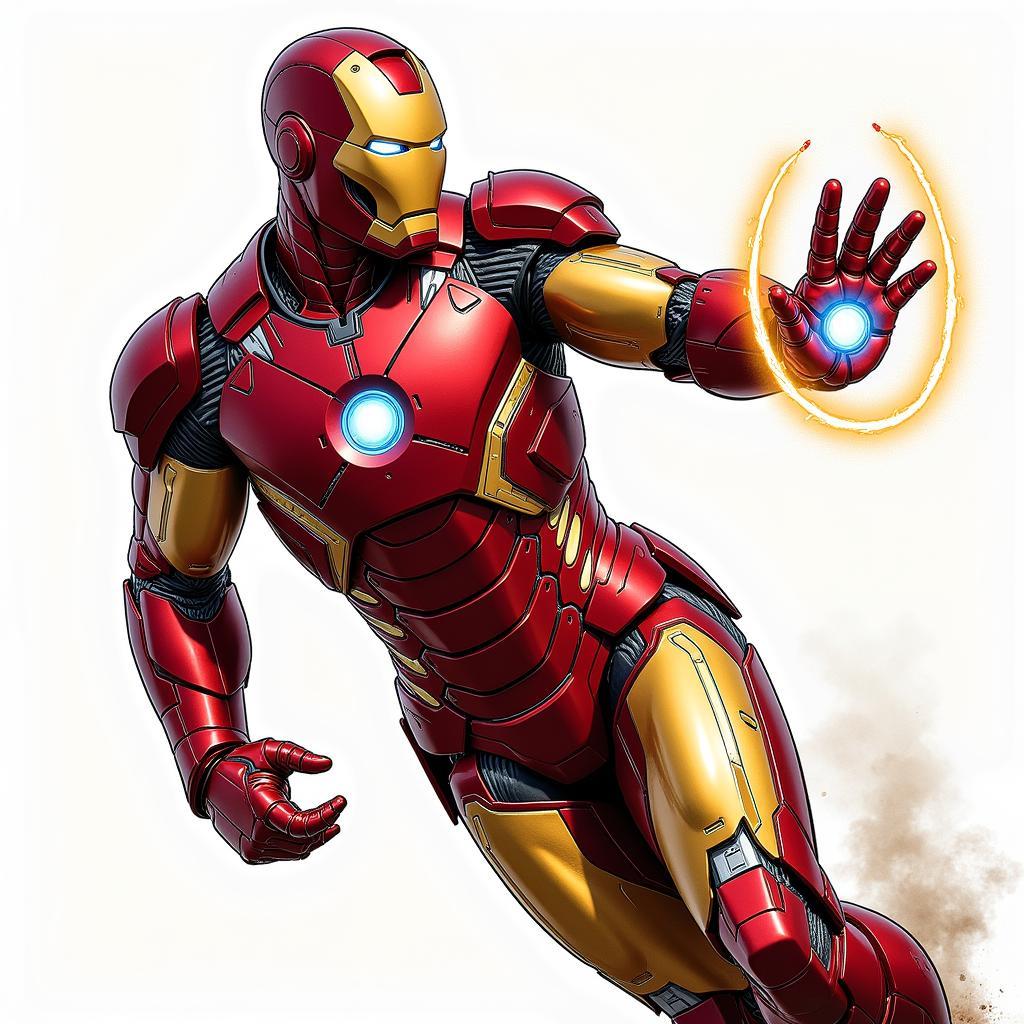 Iron Man trong bộ giáp