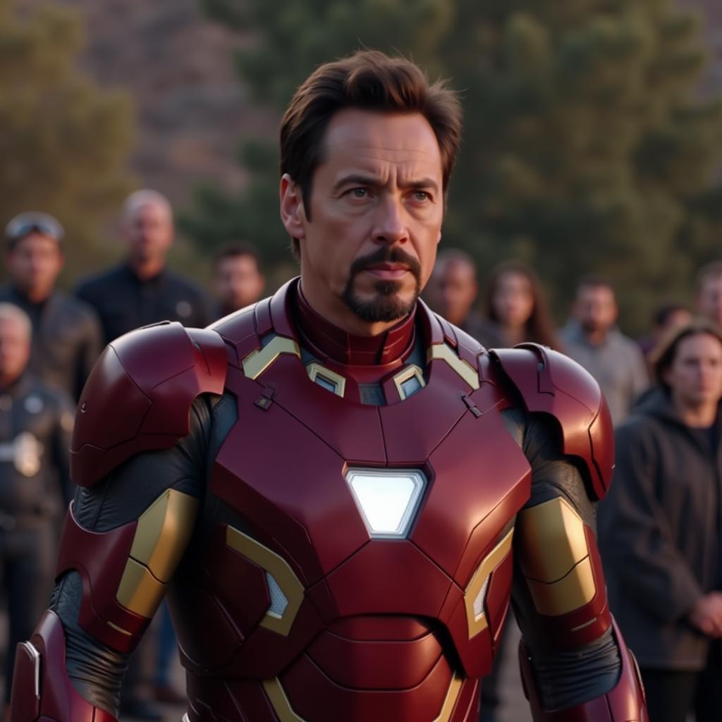 Iron Man, Tony Stark, trong Avengers: Endgame