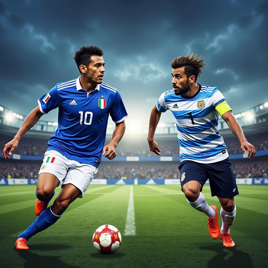 Italy vs Uruguay: Tương lai của cặp đấu