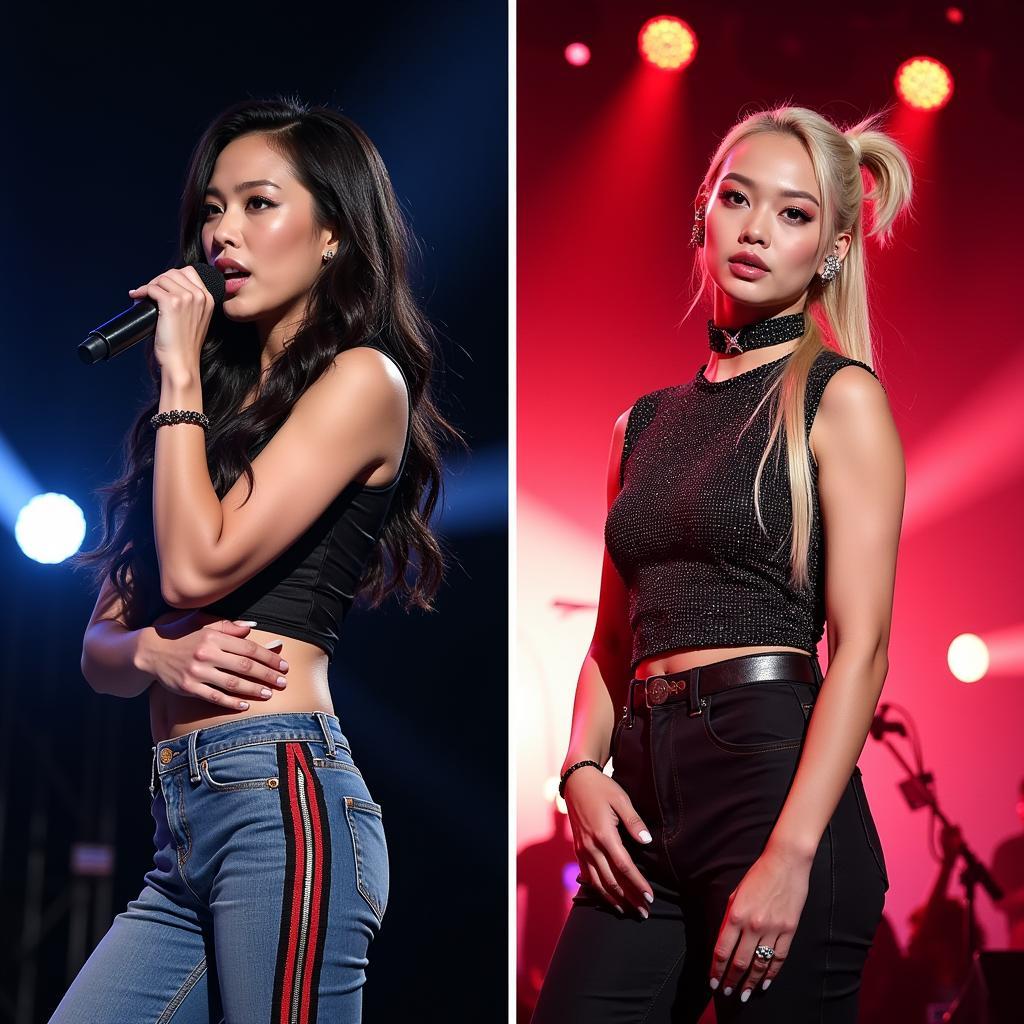 Jennie Năng Động vs CL Bùng Nổ