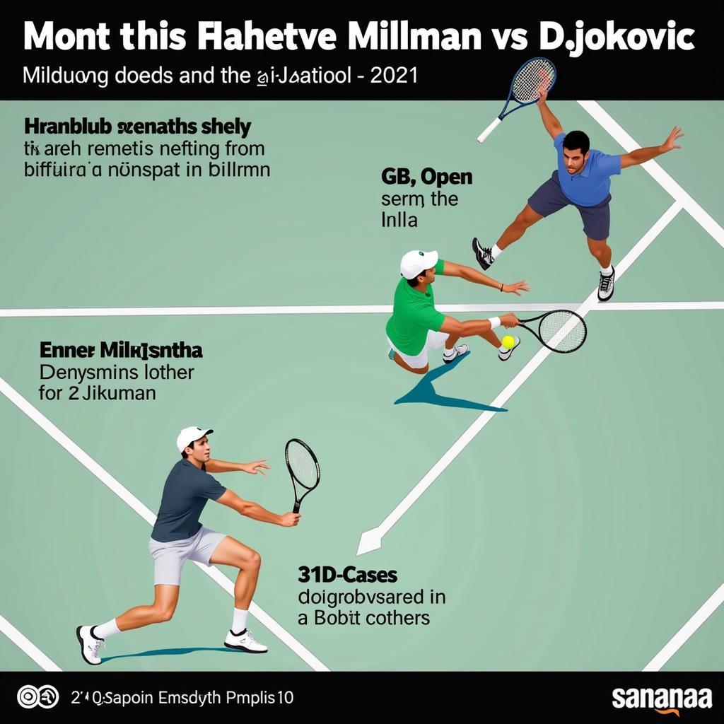 Dự đoán kết quả trận đấu giữa John Millman và Novak Djokovic