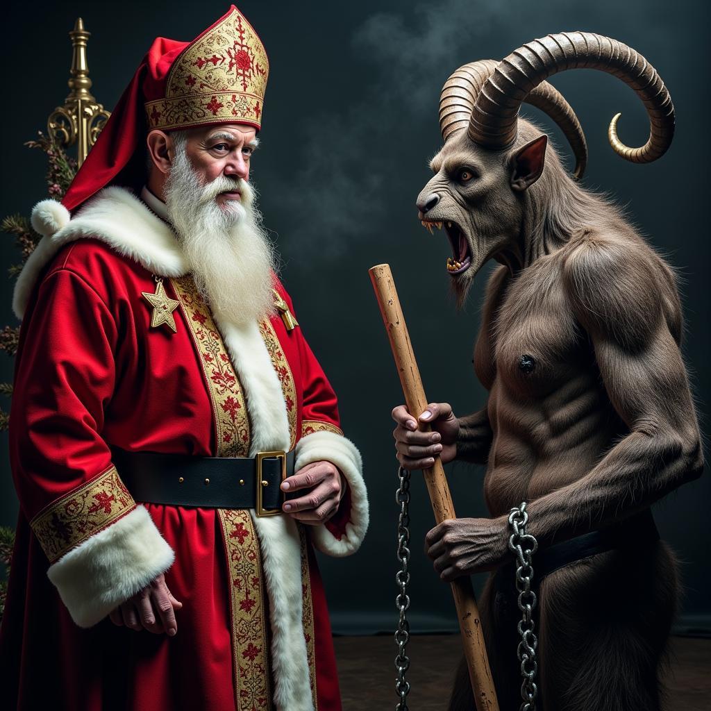 Nguồn gốc Krampus và Santa Claus