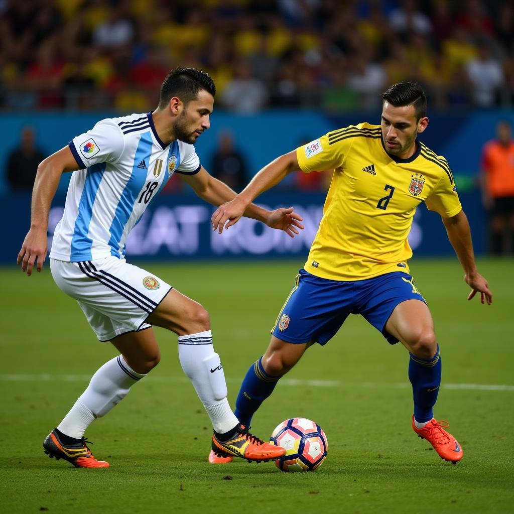 Kỳ phùng địch thủ Argentina và Colombia