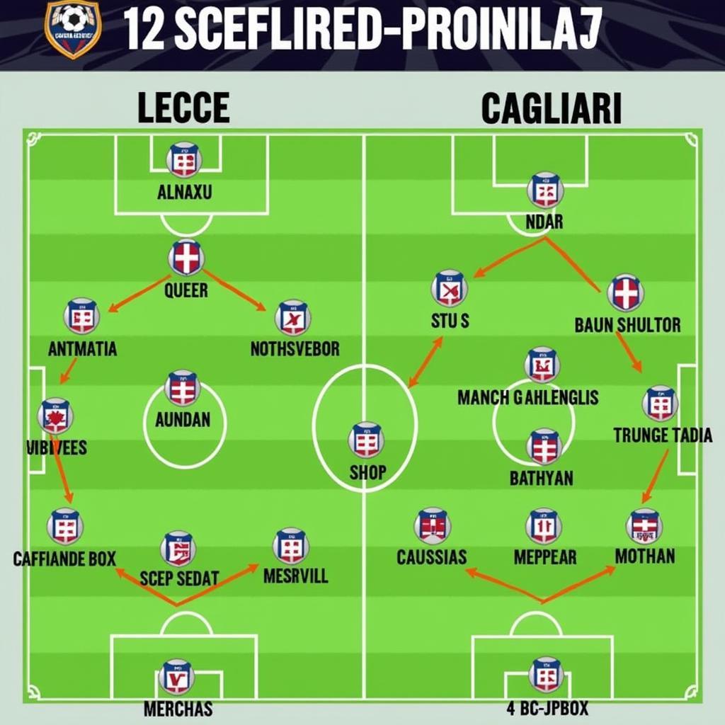 Đội hình ra sân dự kiến Lecce vs Cagliari