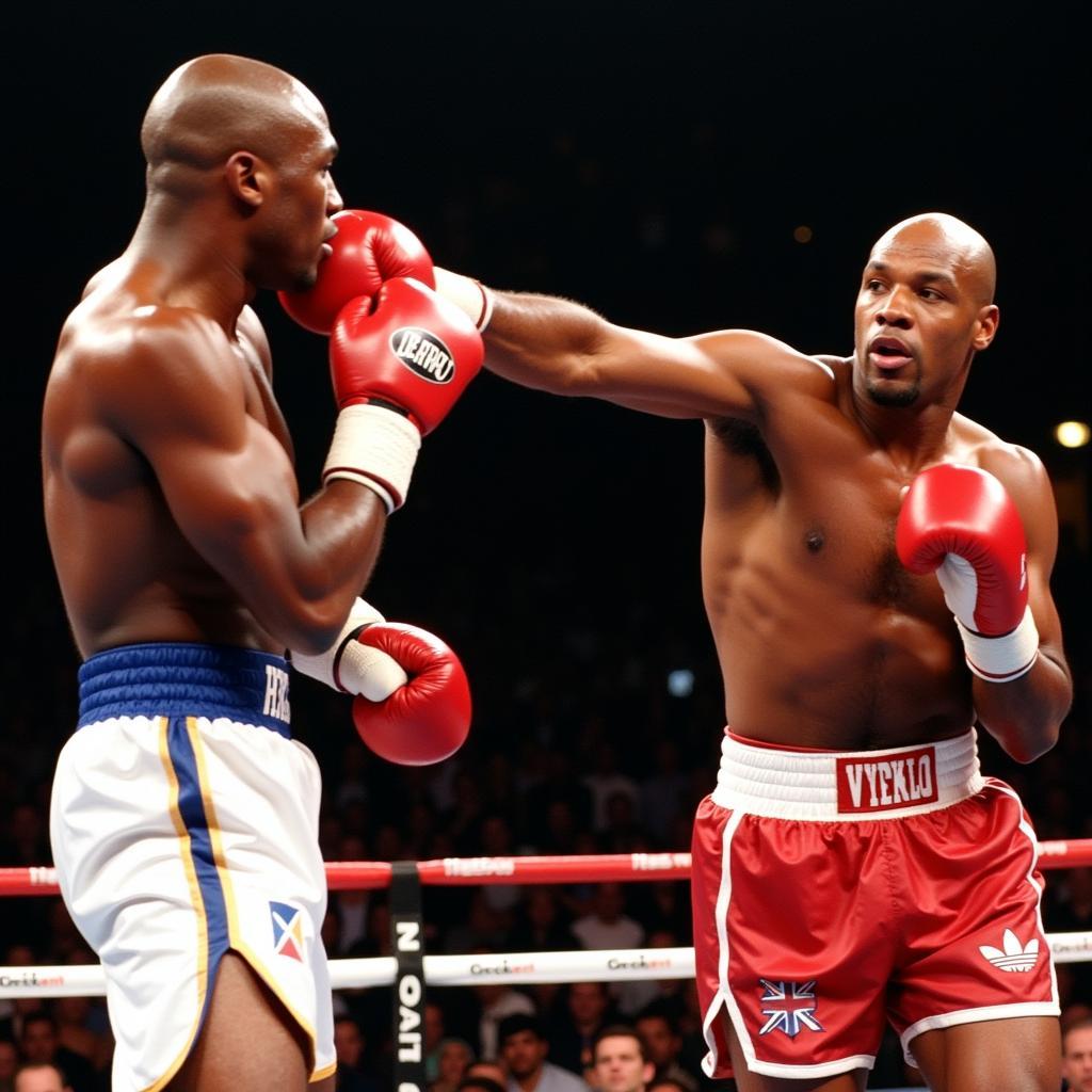 Lennox Lewis hạ knock-out Mike Tyson