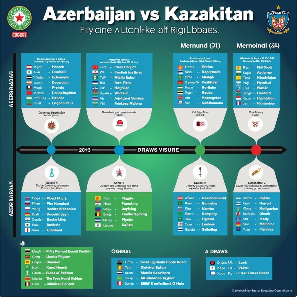 Lịch sử đối đầu Azerbaijan vs Kazakhstan