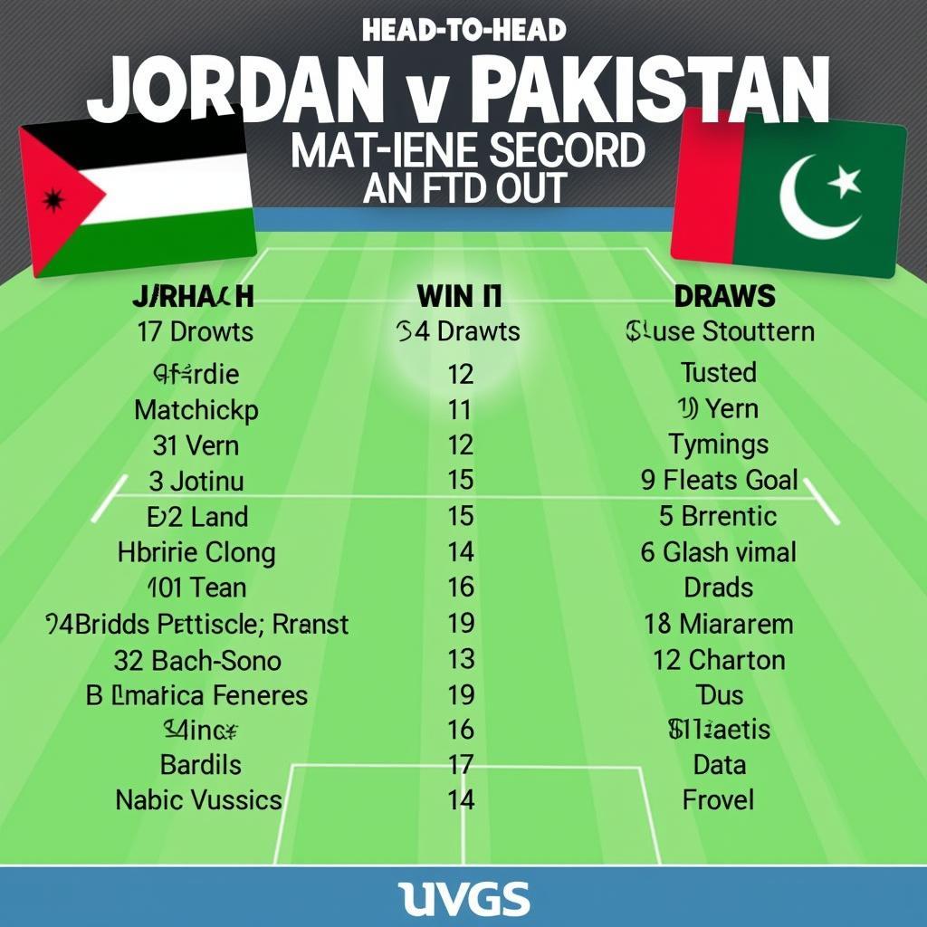 Lịch sử đối đầu giữa Jordan và Pakistan