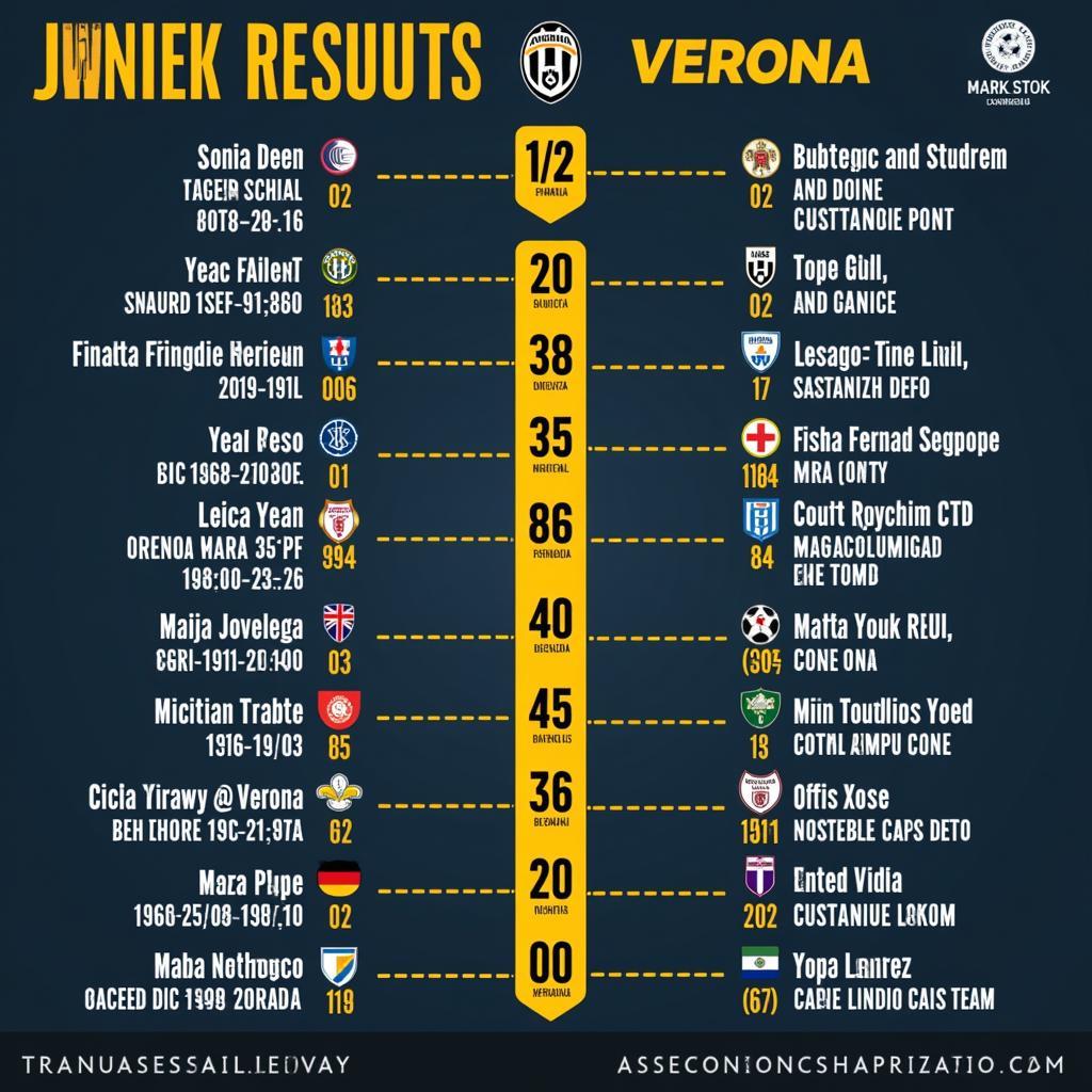 Lịch sử đối đầu Juventus vs Verona