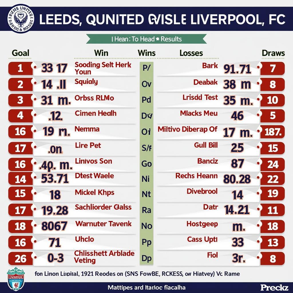 Lịch sử đối đầu giữa Leeds United và Liverpool FC