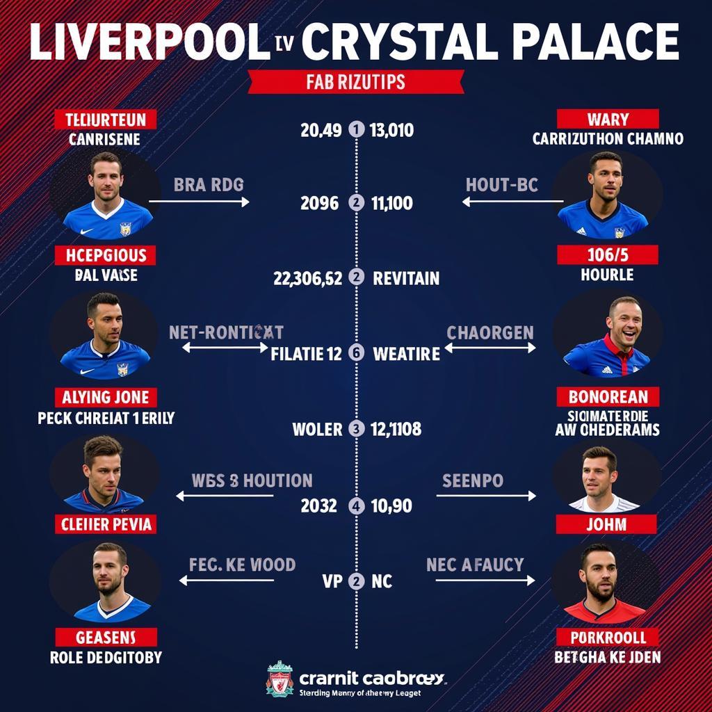 Lịch sử đối đầu Liverpool - Crystal Palace