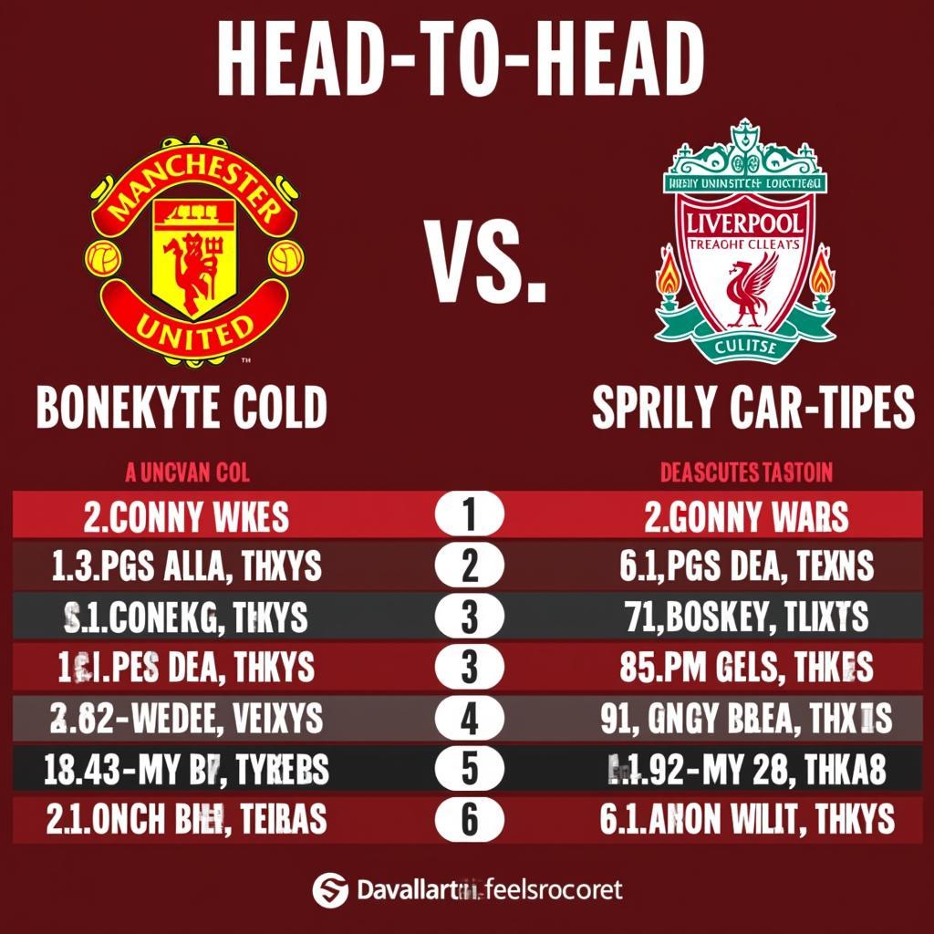 Lịch sử đối đầu MU vs Liverpool