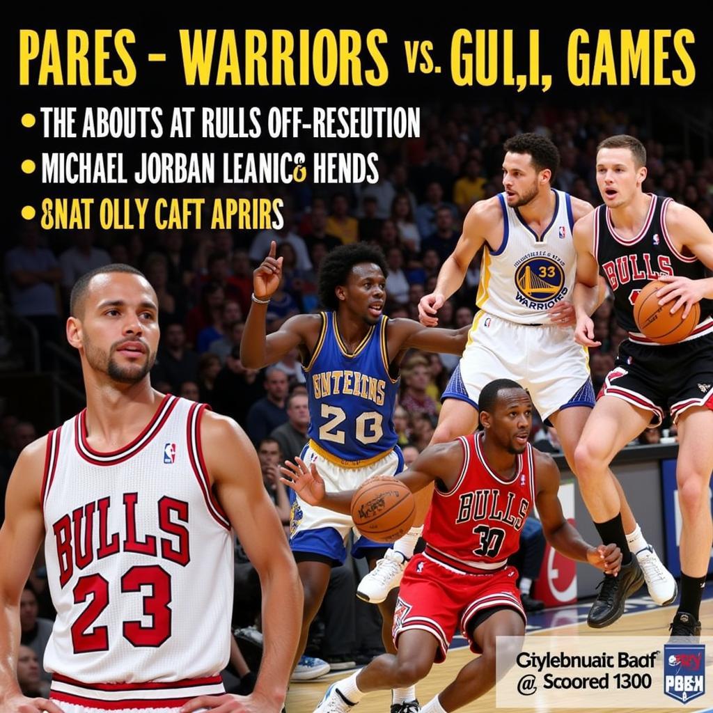 Lịch sử đối đầu giữa Warriors và Bulls - Những khoảnh khắc kinh điển