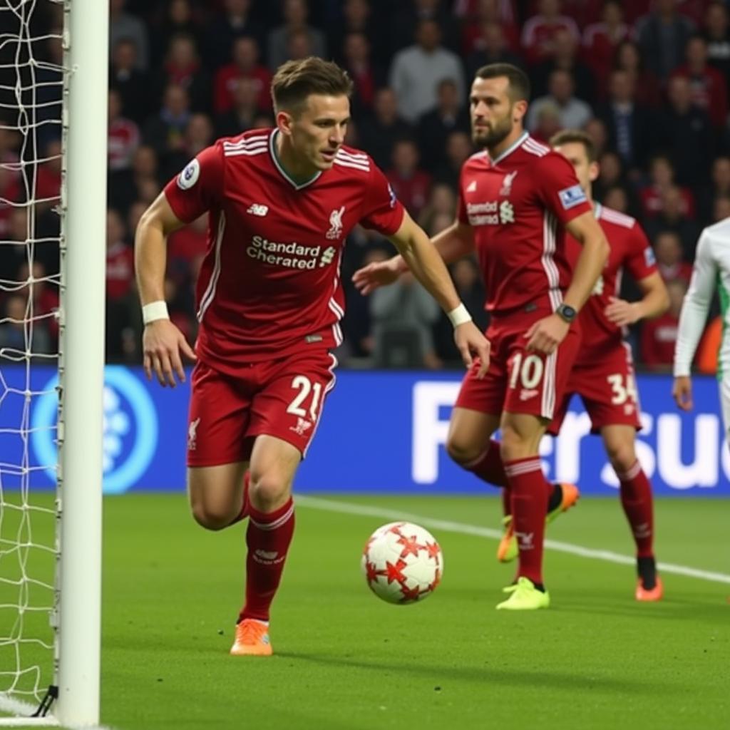 Những bàn thắng đẹp nhất trong trận đấu Liverpool vs Bayern Munich