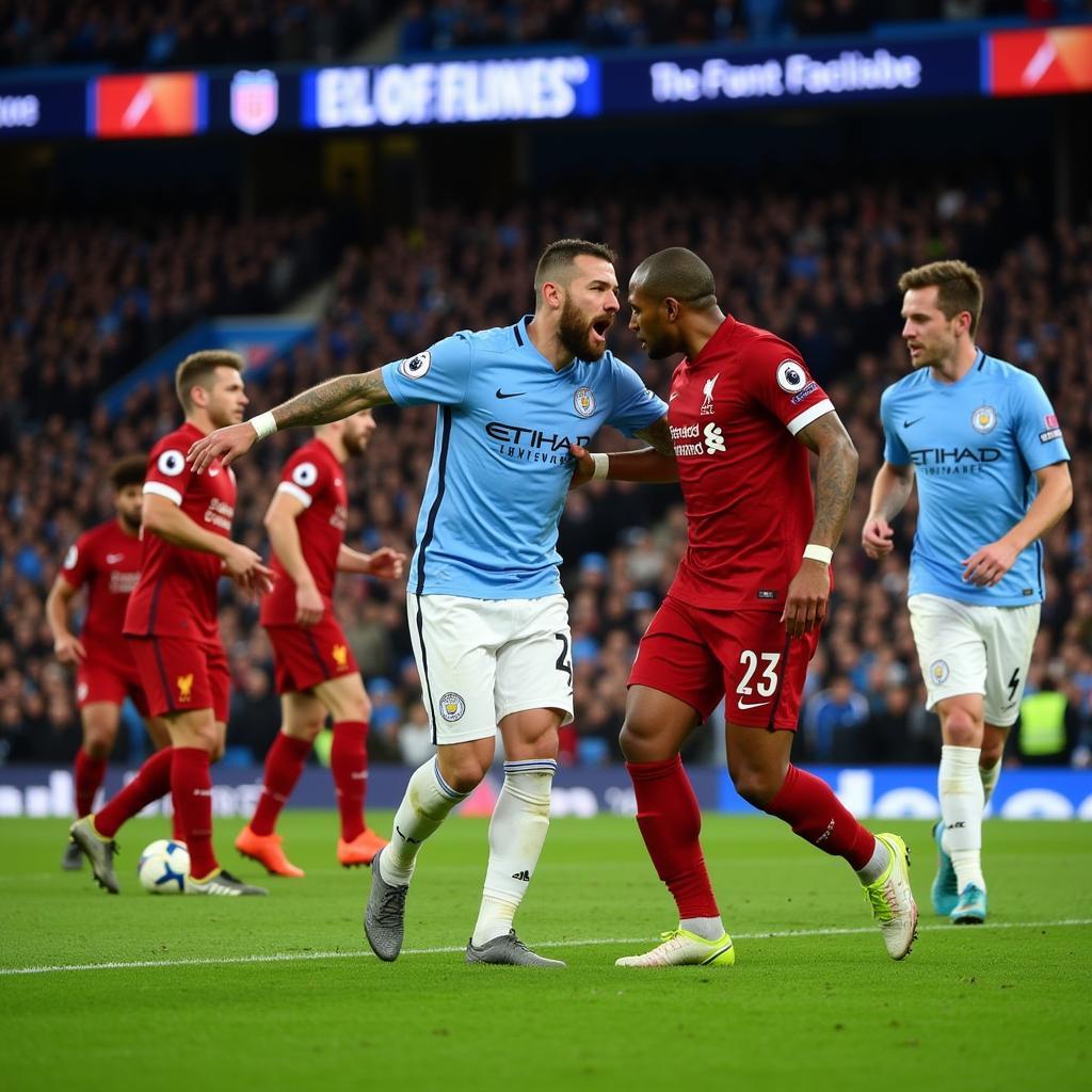 Liverpool vs City: Tràn đầy kịch tính và cảm xúc