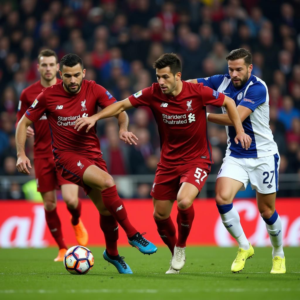 Trận đấu kinh điển giữa Liverpool và Porto